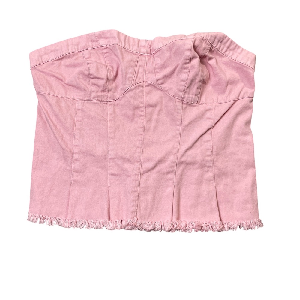 Free People Large Pink Strapless Cami‎ Top